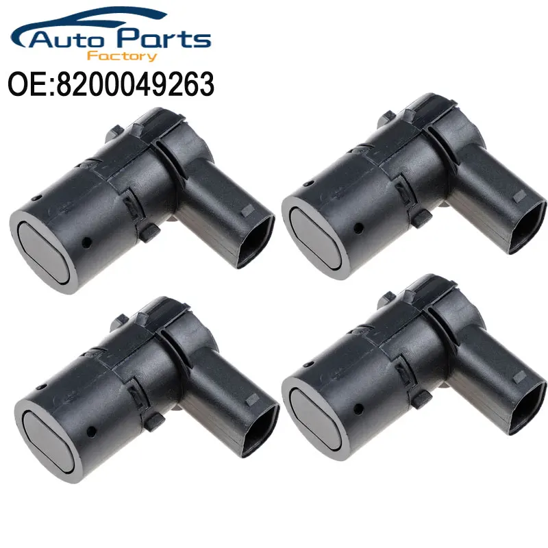 

4 шт. новый датчик парковки PDC для Renault Laguna Peugeot 607 806 2.9L Citroen C5 8200049263