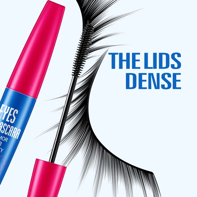 BIOAQUA Mascara Three dimensional Thick Long Curl Charm Thick Waterproof Anti sweat Not Blooming Eyelash Cosmetics 5