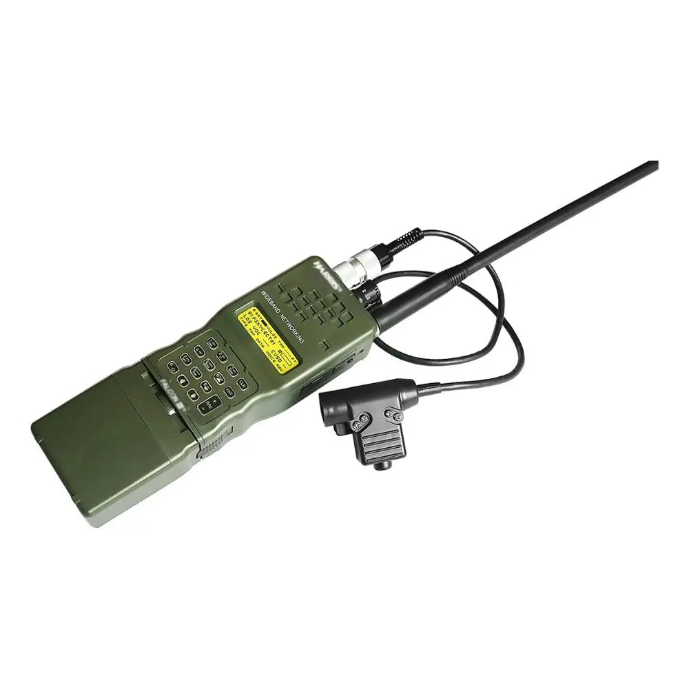 PRC-152 PRC 152 Harris Dummy Radio Case,Military Talkie-Walkie Model for Baofeng Radio,No Function With U94 PTT 6-pin plug