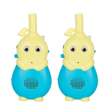 

2pcs Handheld Outdoor Long Range 2 Way Adventures Walkie Talkie Interactive Kids Toy Intercom Christmas Radio Cartoon Gifts