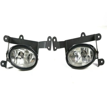 

Clear Driving Fog Lights Driver Passenger Lamps with Bulbs for 06-08 Honda Civic 2Dr Coupe Front Bumper Fog Lights