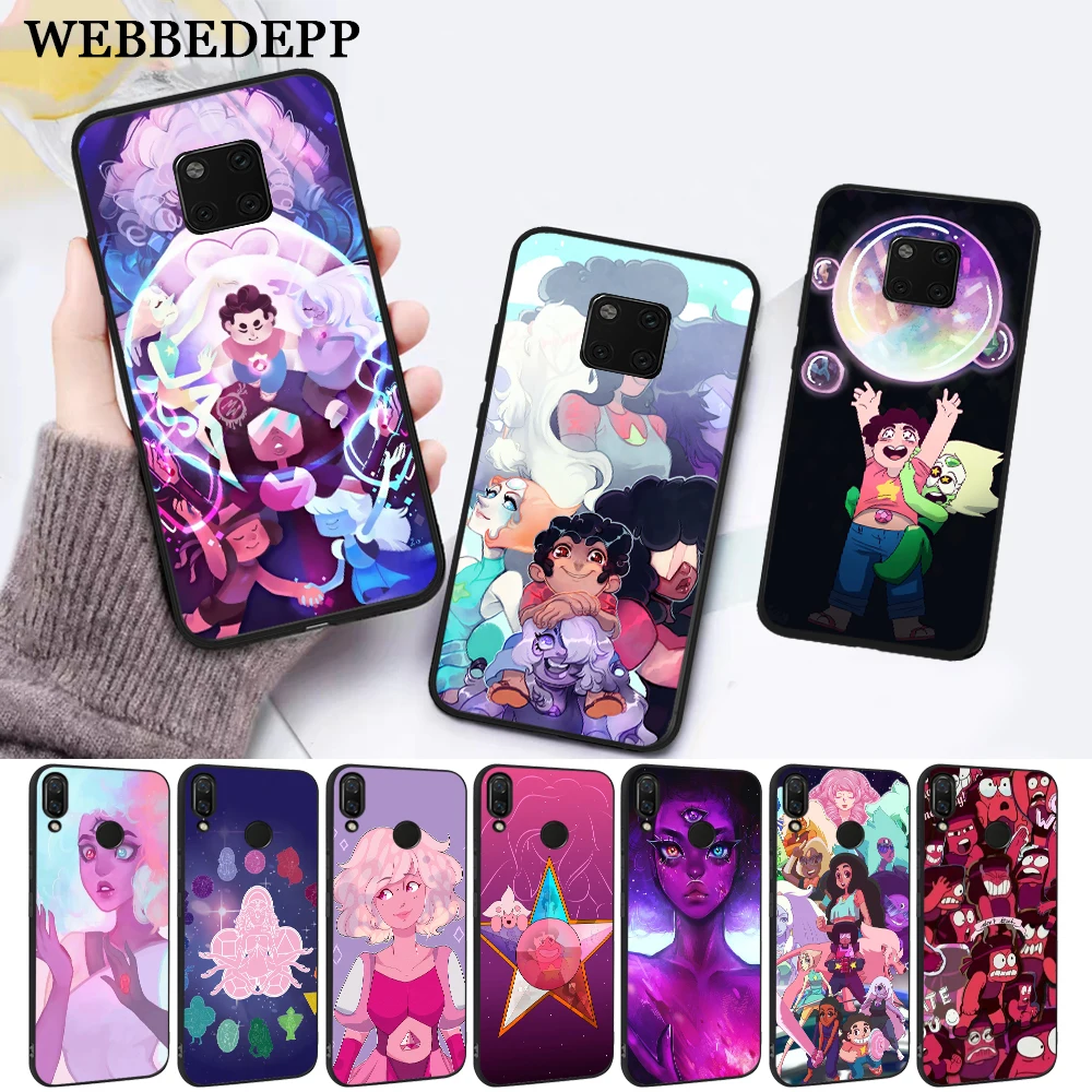 

WEBBEDEPP steven universe real life Silicone Case for Huawei Mate 10 Pro 20 30 Lite Nova 2i 3 3i 4 Y5 Y6 20 3018 Y7 Prime Y9