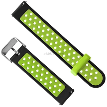 

Two-color Breathable Sports Watch Band Anti-slip Silicone Wrist Strap for Xiaomi Watch Color Accessories