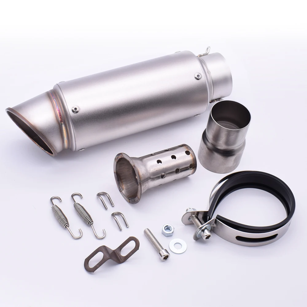

For Honda CRM250R CRF150R CRF450R CRF250X CRF450X CRF230F Universal 51mm 61mm modified motorcycle exhaust pipe with DB Killer