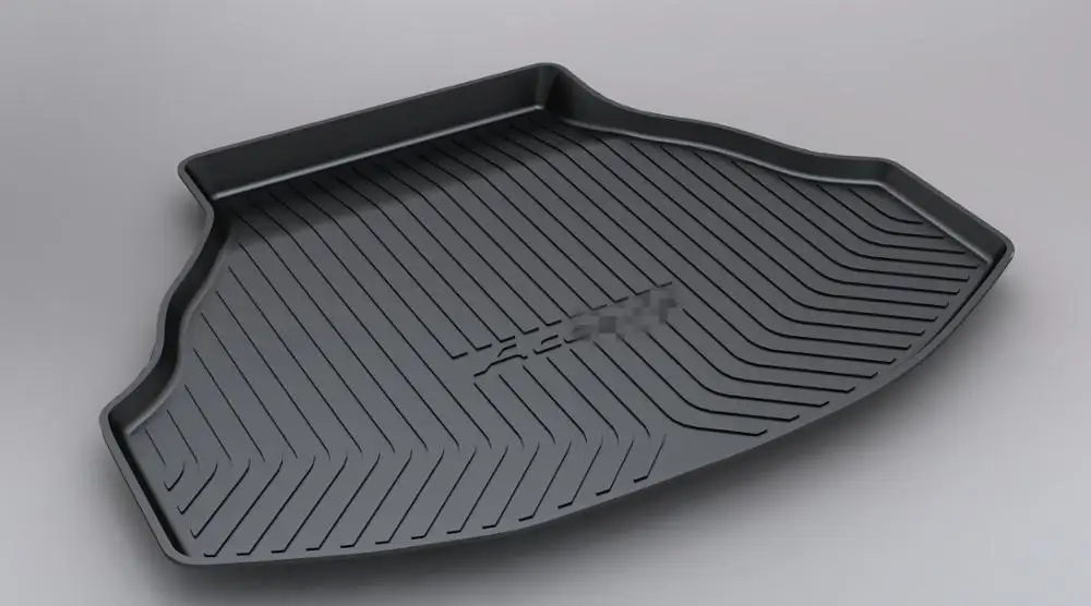 

SJ ALL Weather TPO Car Trunk Mats Tail Boot Cargo Liner Cover Rear Cargo Tray Luggage Pad For Honda Accord 2008 2009 2010 2011