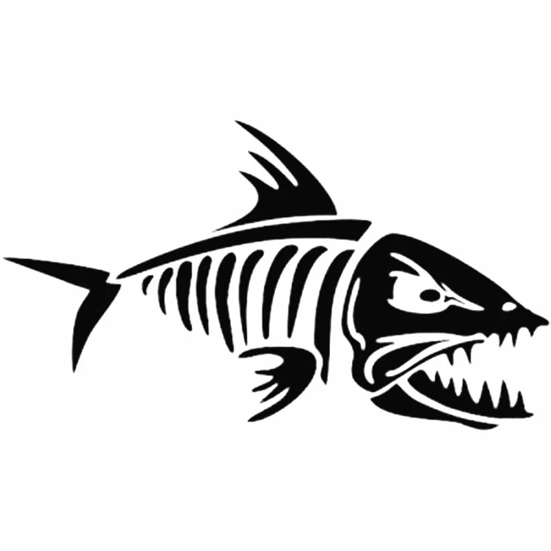 

Car Sticker Reflective Fish Salmon Bone Funny Car Sticker Waterproof Pvc Personality Car Sticker Alternative Decal ZWW-0037