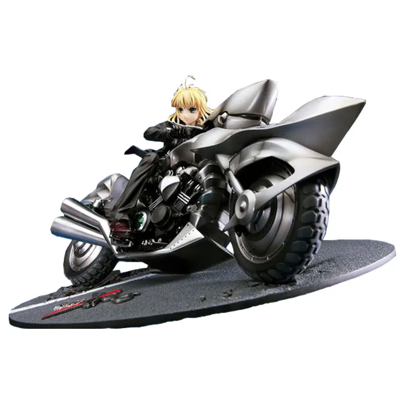 Мотоцикл Fate/Zero Saber в масштабе 1/8 Ver. ПВХ фигурка модель аниме игрушки Коллекционная
