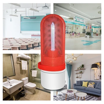 

Portable Home Universal UV Disinfection Lamp Mini Ozone Device USB Rechargeable UV Sterilization Lamp