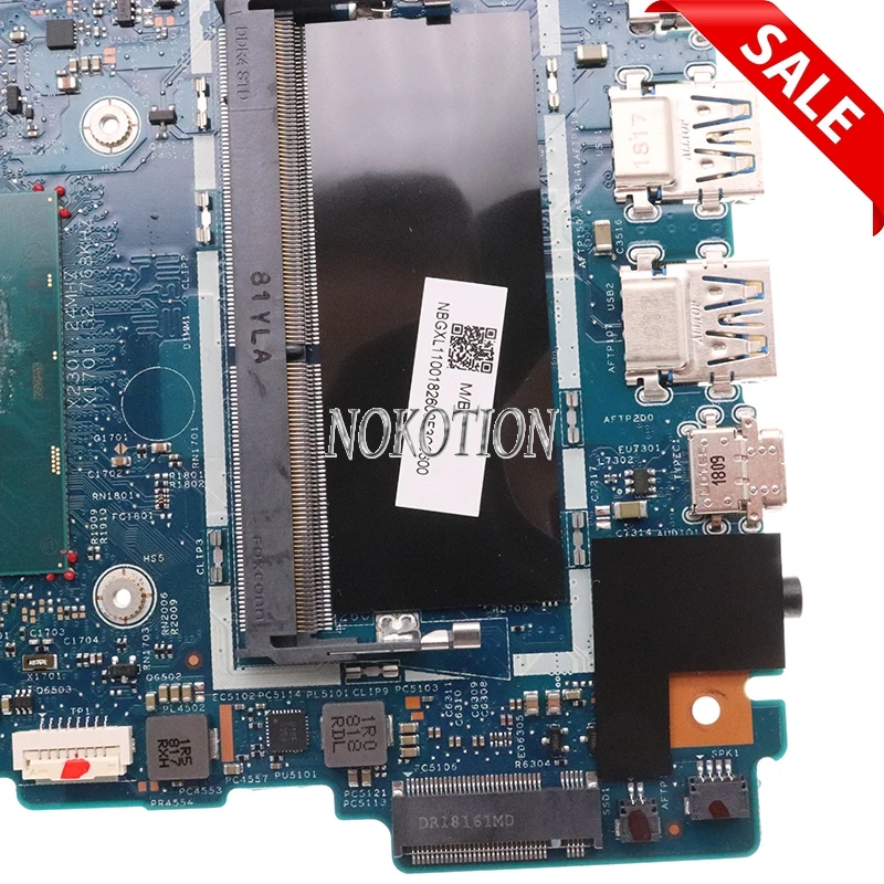 NBGXL11008 NB.GXL11.008 для acer Swift 3 SF314 54 54G 448.0E702.0011 448.0E703.0011 материнская плата ноутбука SR3LA I5