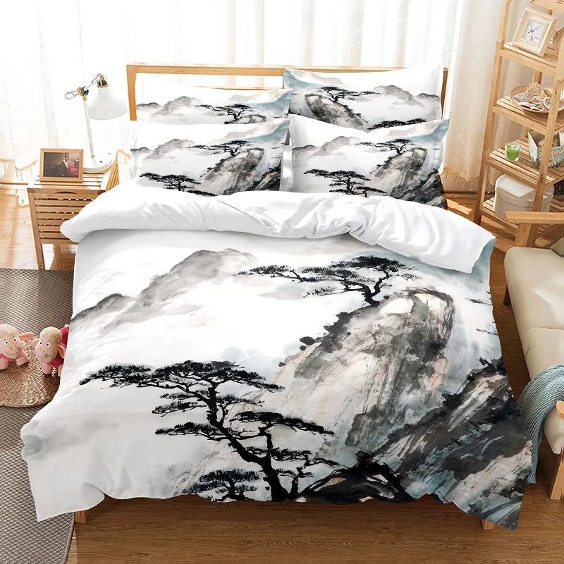

bedding set duvet cover set 3d bedding digital printing bed linen queen size bedding set fashion design