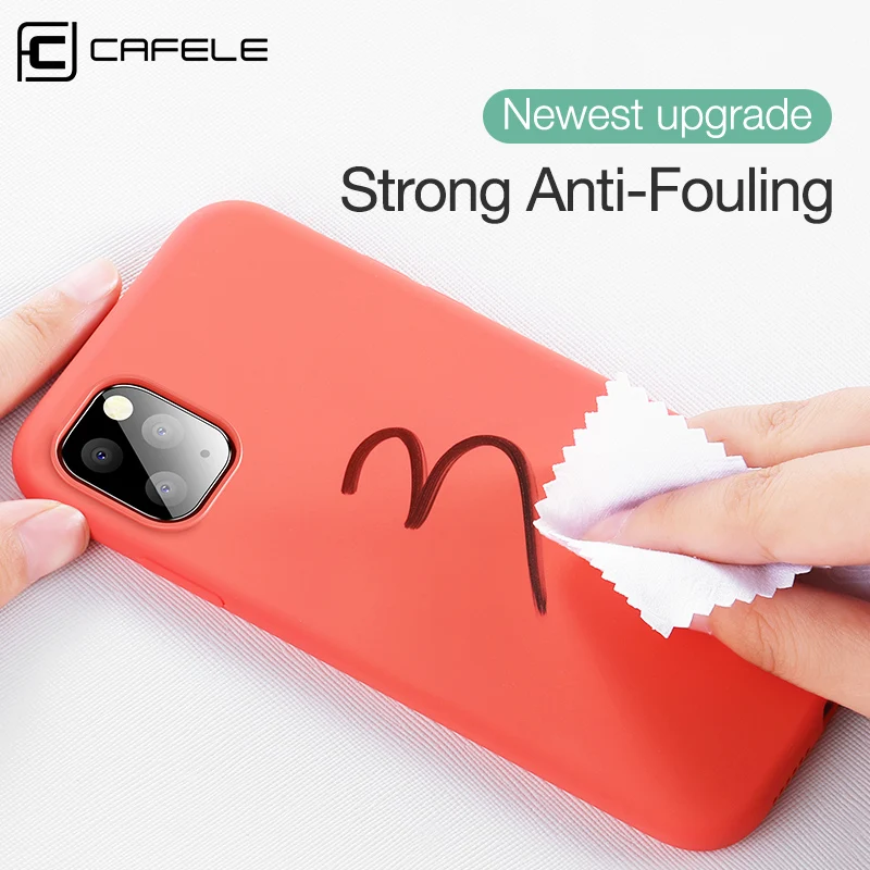 CAFELE Phone Case for iPhone 11 Pro Max Silicone Cover Ultra Thin Soft TPU Back Case for Apple iPhone 11 pro Full covering