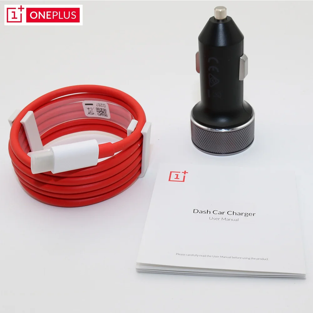 

Original Car charger adapter for Oneplus 3T 5T 6 1+ DASH USB Type C fast quick charging Cable DASH +35/100/200cm