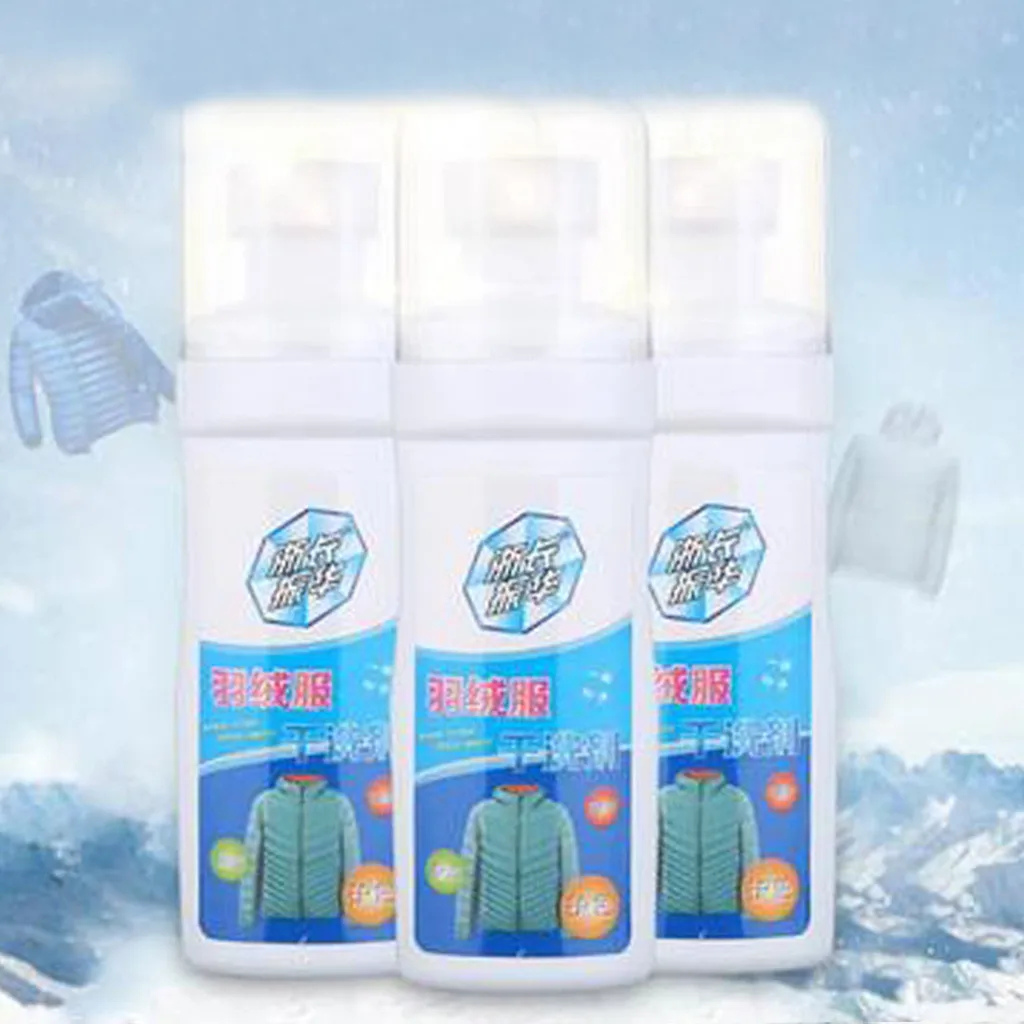 Принадлежности для чистки пуховая куртка для сухой чистки спрей для защиты одежды жидкость для мытья