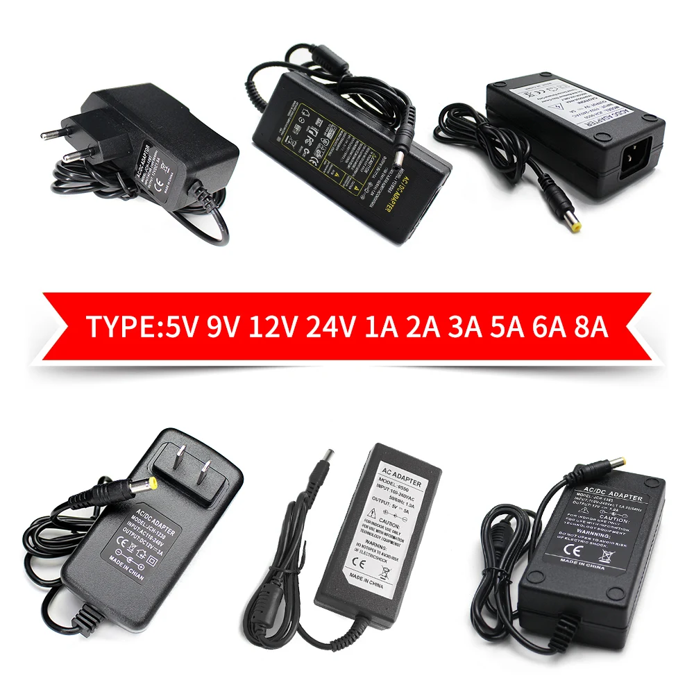 AC-DC-5V-12V-24V-Power-Supply-1A-2A-3A-5A-6A-8A-220V-To-12V