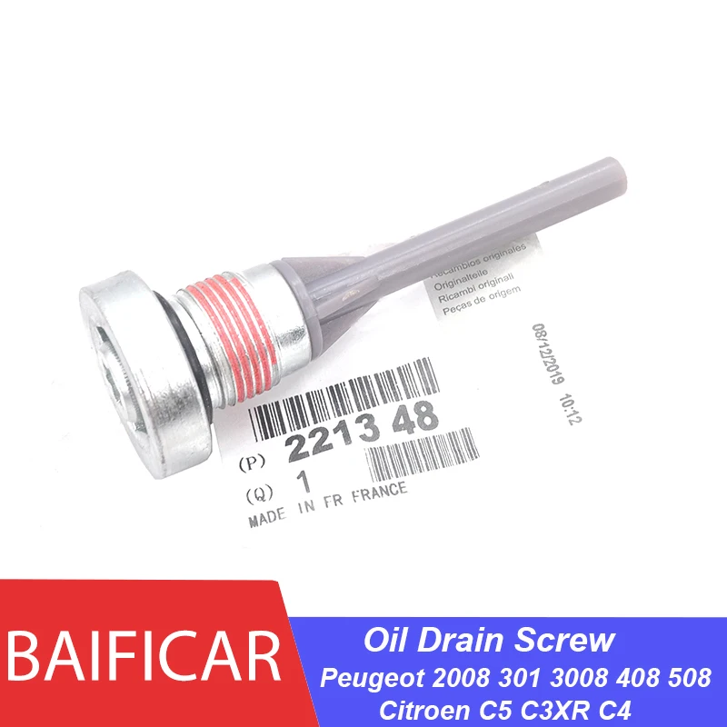 Baificar Brand Genuine At6 Gearbox Oil Drain Screw With Gasket 221348