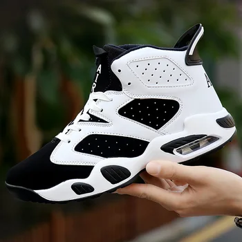 

Men's Casual Shoes Air Cushion Couple Fashion Sneakers Unisex High Top Footwear Zapatos De Hombre Comfortable Men Shoes XX9816Sb