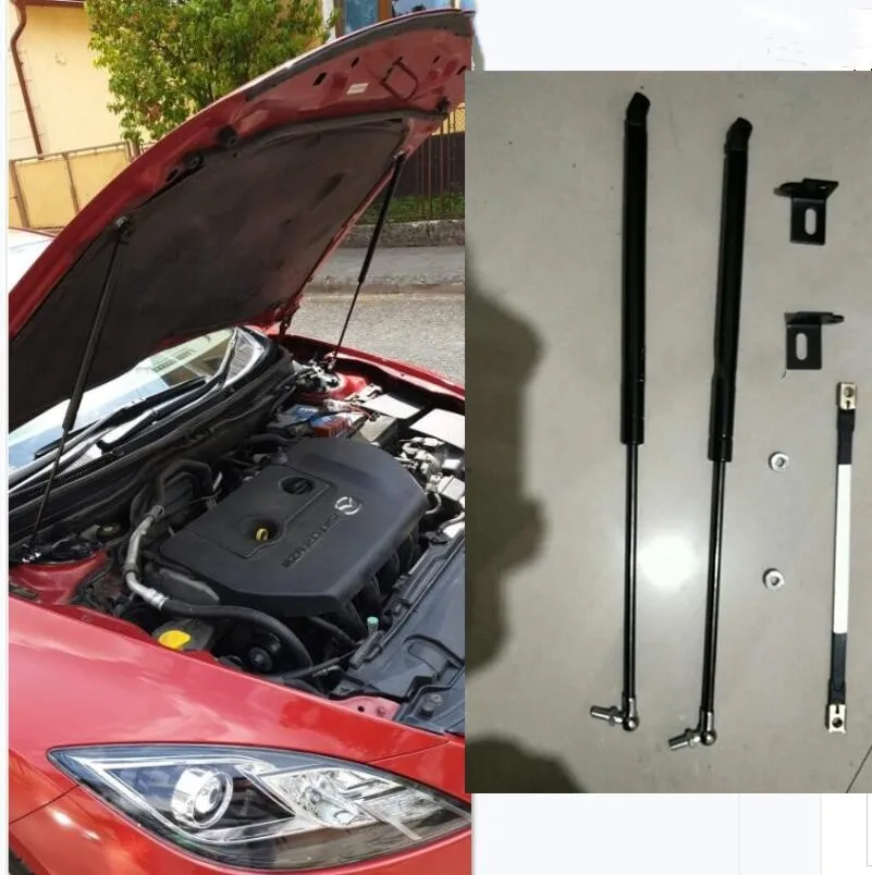 Для Mazda 6 2008 2009 2010 2011 2012 2013 аксессуары для автомобиля капот Газовый амортизатор
