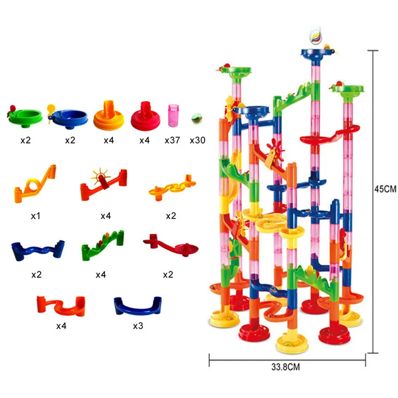 105 шт, для детей, сделай сам, Мраморная дорожка Gravitrax, строительная труба, блоки, схема, мраморный лабиринт, шарики, обучающая игрушка для детей