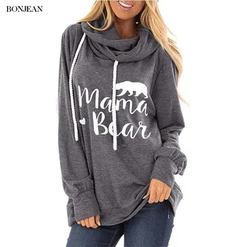 

Plus Size Women Clothing Fashion New Hooded Vintage Cartoon Printee Cotton Sweatshirt Spring Autumn Loose Long Sleeve Sweatshirt
