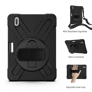 

Drop resistance case For Huawei MatePad Pro 10.8 inch MRX-W09 MRX-W19 shock proof cover with pen slot holder hand shoulder strap