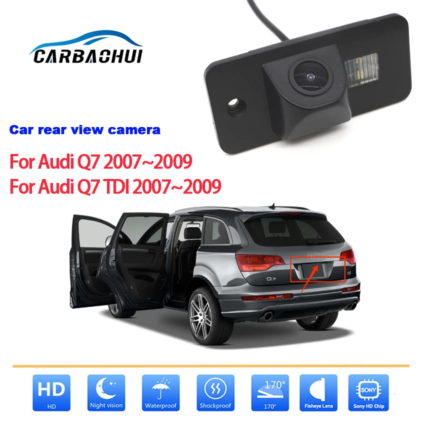 Автомобильная камера заднего вида для Audi Q7 TDI 2007 2008 CCD HD ночного видения
