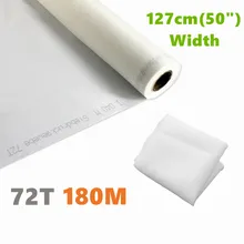 

1 Yards 72T 180M Polyester White Silk Screen Printing Mesh Fabric Filter Net