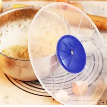 Plastic Grill Screen Cover Egg Beater Cylinder Flour Butter Splash Blender Kitchen Baking Tools food silicone cover cooking pot