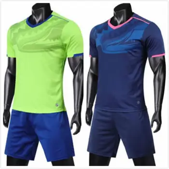 

Customize Football Jersey Shorts Set Professional Design Team Logo Soccer Uniforms Adult Youth Embroidered Print T-Shirts Suits