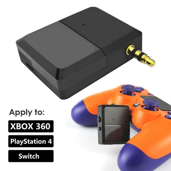 

For PS4 Controller 3.5mm Plug Bluetooth Audio Adapter for Wireless Headset