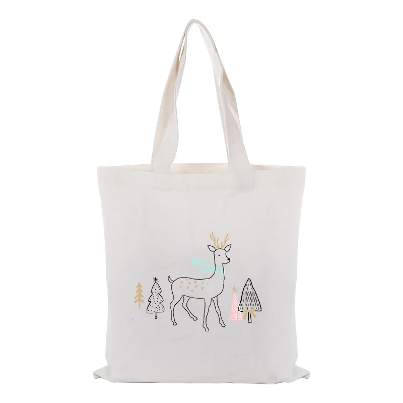 Иллюстрация хозяйственная сумка на заказ Печать текстовый логотип канва для DIY сумка экологический многоразовый переработанный мешок ежедневного использования