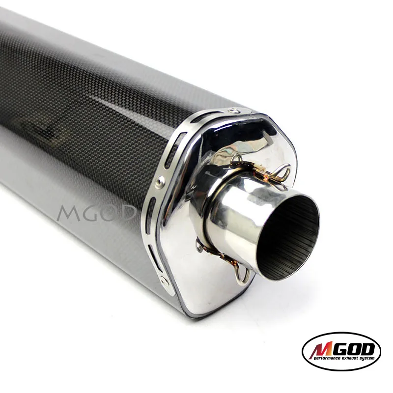 51 мм Akrapovic мотоциклетный глушитель выхлопной трубы из углеродного волокна для гонок Escape для CBR1000r MTK690 CB1000R S1000XR CBR65