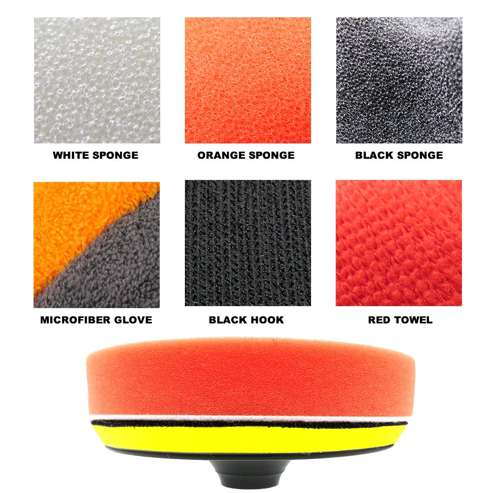 6寸7寸抛光海绵25件套2