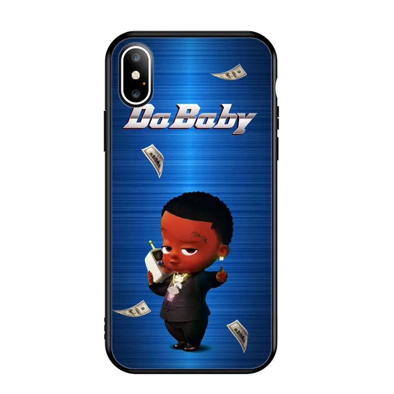 TPU Lil Tjay, реперские кепки чехол для iPhone X XS MAX XR чехол в стиле «хип-хоп» DaBaby силиконовый чехол для iPhone 7 8 SE 5 5S 6 6s plus iPhone 7 iPhone 8 Plus - Цвет: TPU