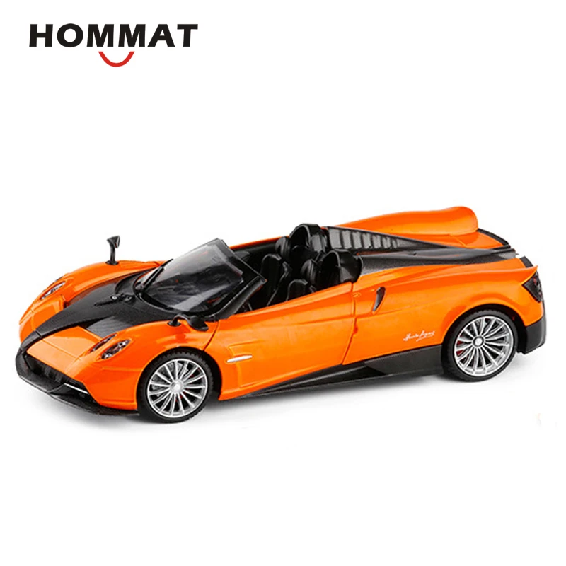 HOMMAT 1:24 Pagani Huayra Roadster модель автомобиля сплав металлическая модель автомобиля игрушка Моделирование литые Автомобили Модель автомобиля коллекционный подарок