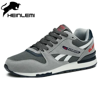 

HEINLEMI New Arrivals Mens Sneakers Ultralight Sneakers Hard-Wearing Men British Style Mens Casual Shoes Chaussure Homme Sport