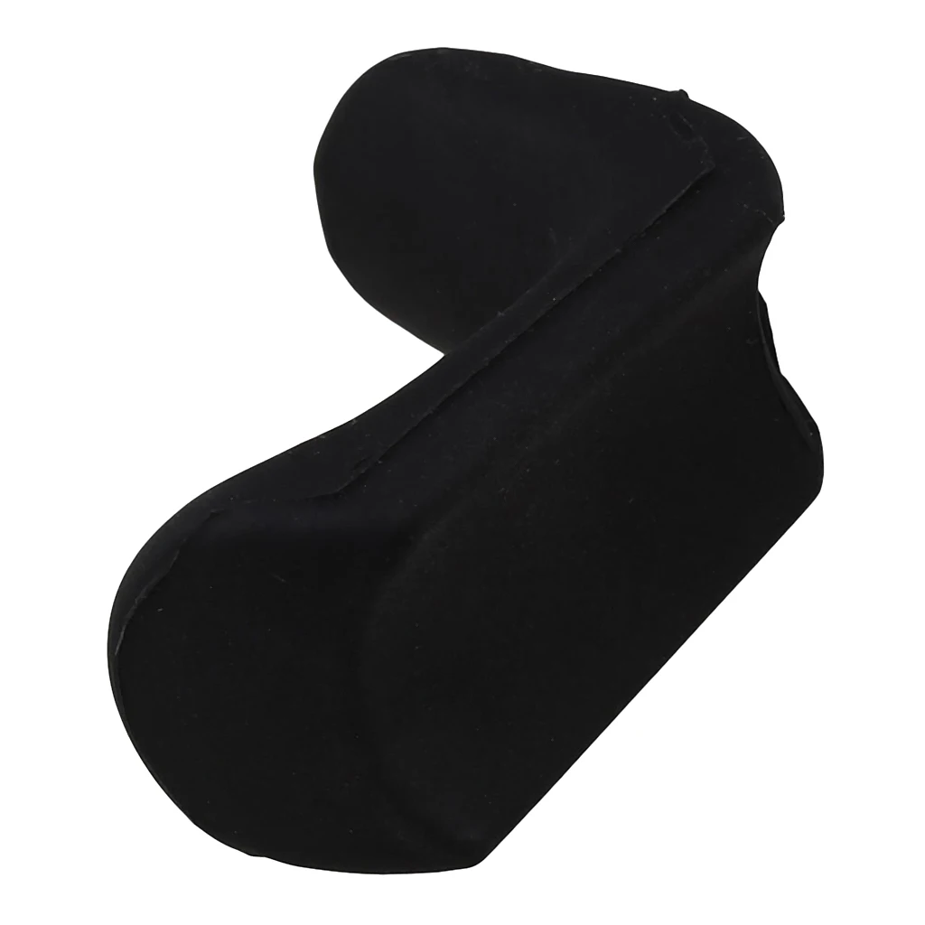 1pc Black 14.5-17.5mm Adjustable Rubber Thumb Finger Rest for Oboe Clarinet