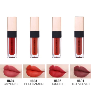 

HERES B2UTY Matte Lipgloss Sexy Liquid Lip Gloss Matte Long Lasting Waterproof Cosmetic Beauty Keep 24 Hours Makeup lipgloss