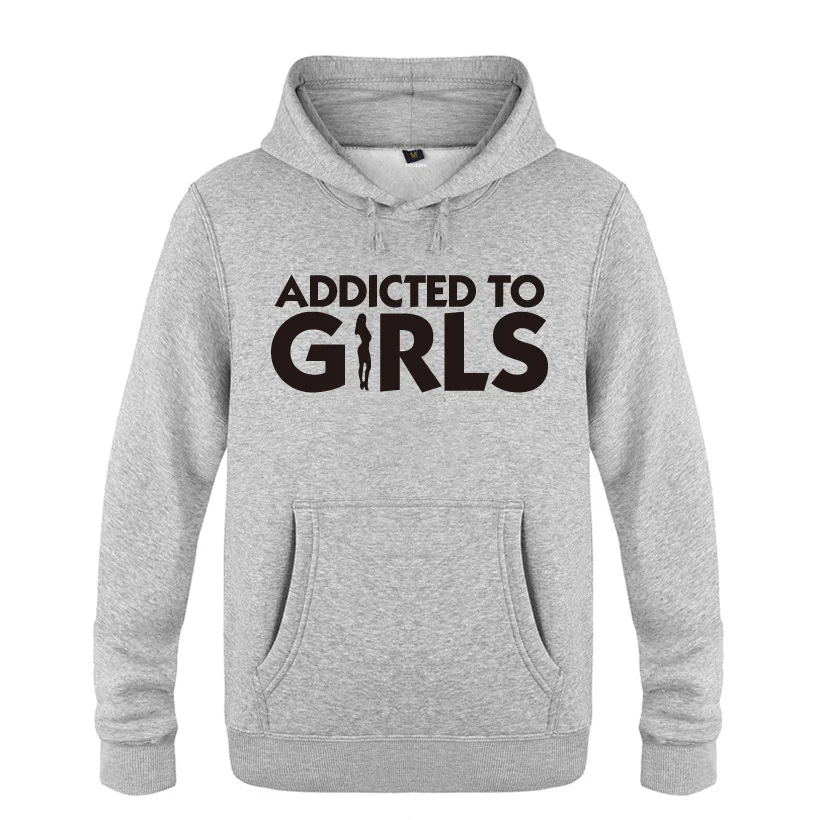 Addicted to Girls новинка, мужские толстовки,, мужские пуловеры, флисовые толстовки с капюшоном