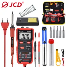 

LCD Electric Soldering Iron 220V/110V 80W Adjustable Temperature Soldering Iron Kits Welding solder Tools And Digital Multimeter