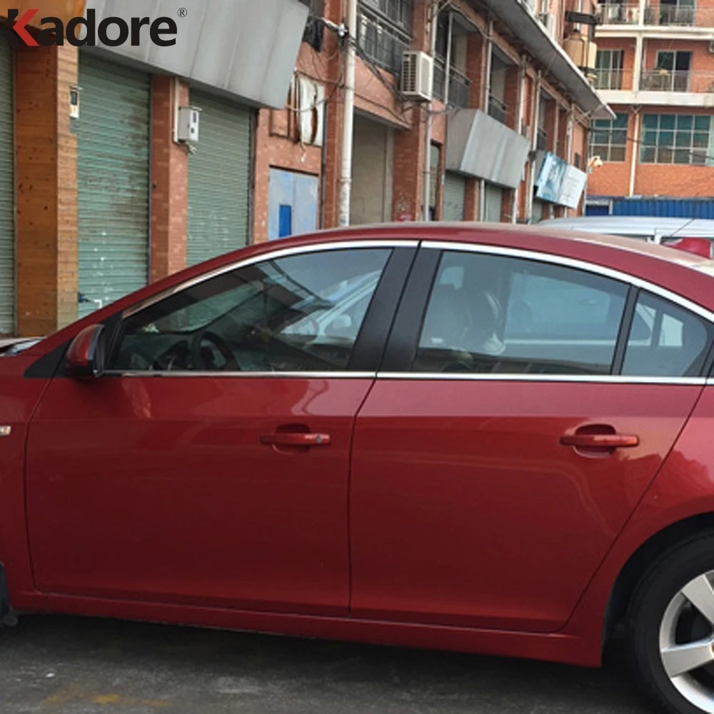 Крышка окна автомобиля из нержавеющей стали для Chevrolet Cruze 2009 2010 2011 накладка на