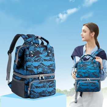 

Breast Milk Cooler Pump Backpack Baby Food Insulation Storage Kids Picnic Lunch Thermal Handbag Mommy Maternity Diaper Bag
