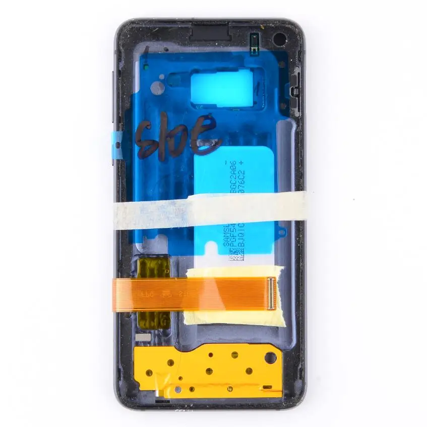 

Good AAA For Samsung Galaxy S10e G970 LCD Screen Testing Motherboard Main Board With Middle Housing Frame Parts