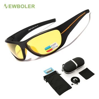 

Fishing Camping Hiking Night Driving Enhanced Light anti-glare Glasses Sunglasses Men Fashion Polarized Sunglasses