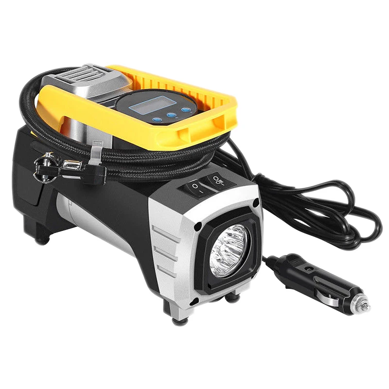 12V Car Air Compressor Pump Digital Display Led Light Auto Supplies | Автомобили и мотоциклы