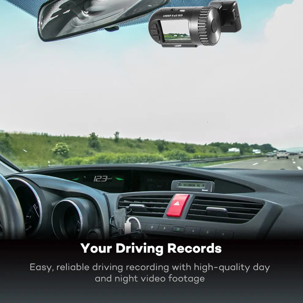 LESHP 801s 12M 1.5 inch TFT Colorful LCD screen H.264 G-Sensor Protecting Dash Camera Vehicle Traffic Recorder
