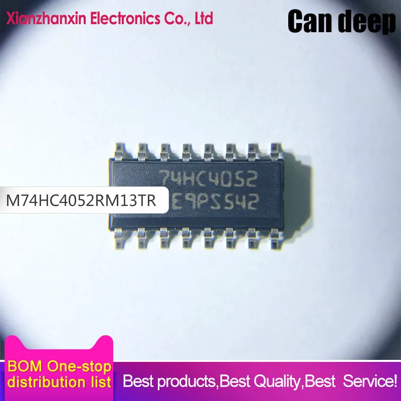 10 шт./лот M74HC4052RM13TR IC MUX/DEMUX DUAL 4X1 16SOIC | Электроника