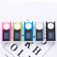 Портативный MP3 HiFi плеер Powstro Мини Клип MP3-плеер Спорт Walkman MP3 музыкальные плееры до 7H время воспроизведения с Micro SD/TF картой