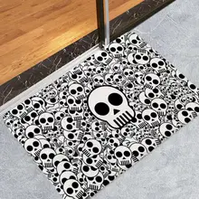 Хэллоуин 3D череп области ковры вечерние декоративные детская комната игровой коврик для ползающего ребенка фланелевые игровые коврики ковер для гостиной