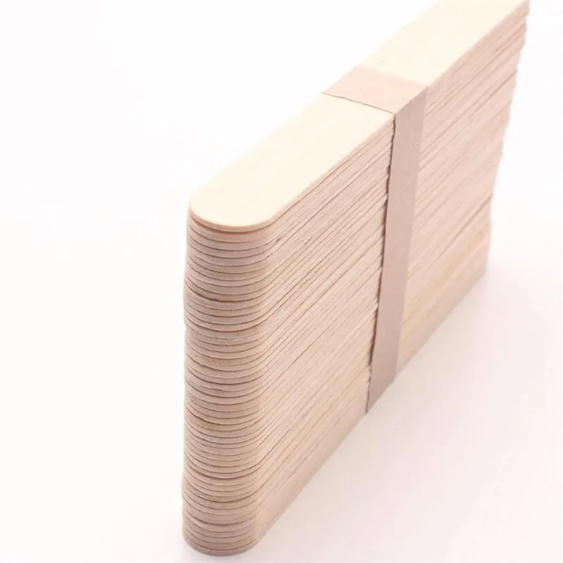 Popsicle Stick Ice Cube Maker Cream Tools Model Special-Purpose Wooden Craft Stick Lollipop Mold Accessories 100PCS ice cream sticks disposal lollipop sticks ice mold ice cream molds
