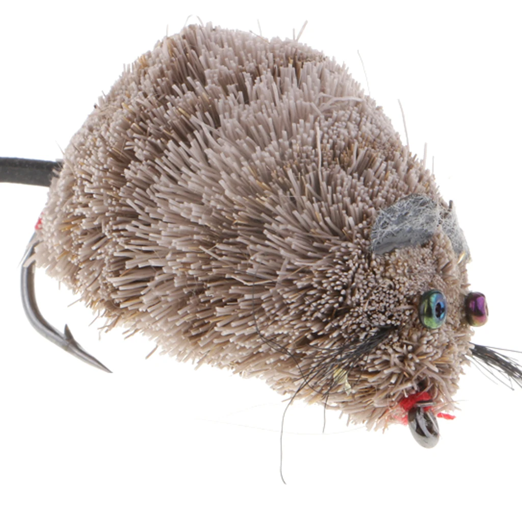 Fly Fishing Flies  Bass Pike Muskie Trout Mini Mouse Rat Fly Fishing Lures Accessories 